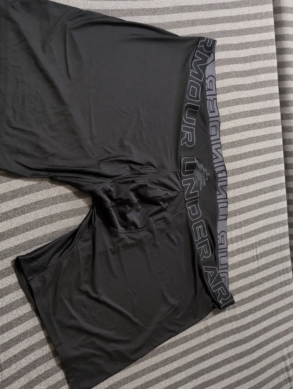 5xl Under Armour Black Men’s Performance Boxer Briefs with Branded Waistband